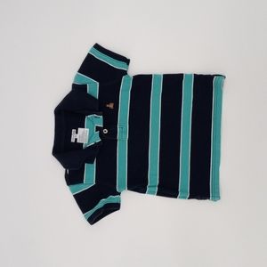 Blue Striped Baby Gap Polo Shirt (3T)